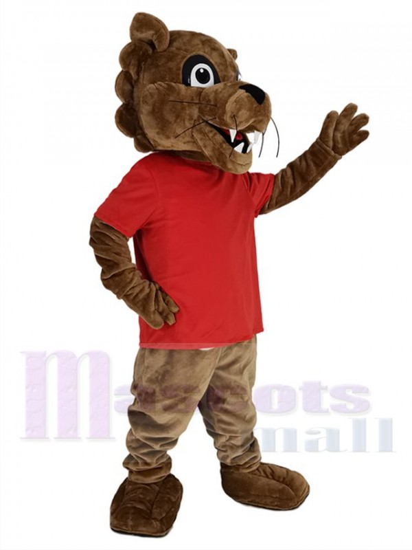 Cougar mascot costume