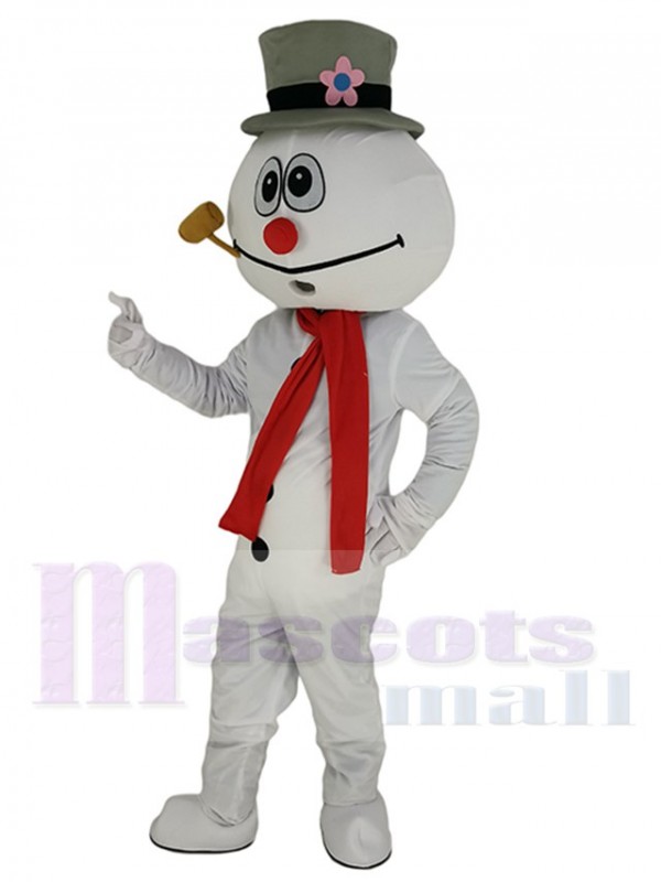 Snowman mascot costume