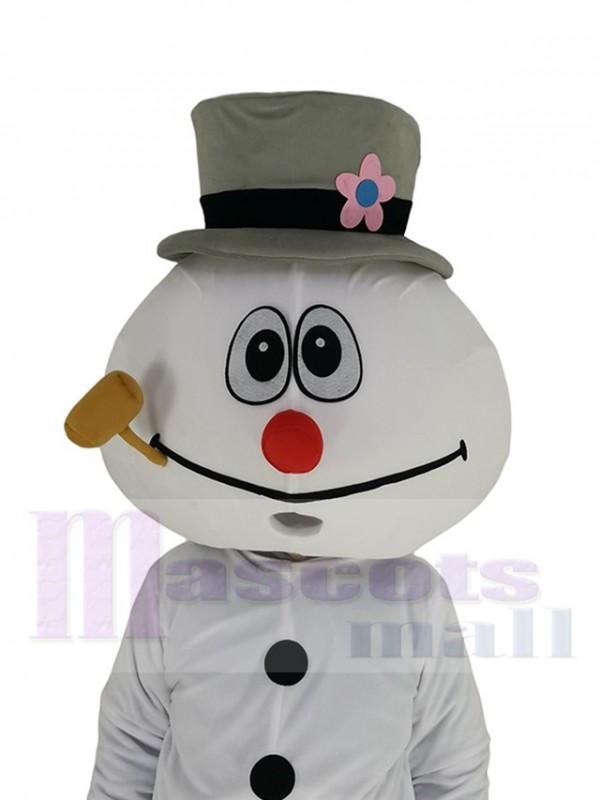 Snowman mascot costume