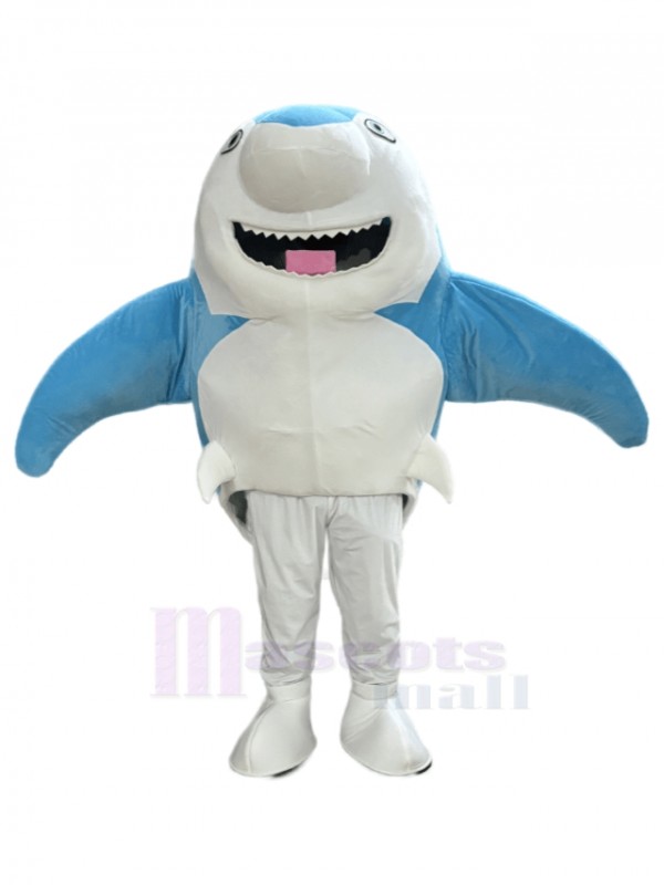 Shark mascot costume
