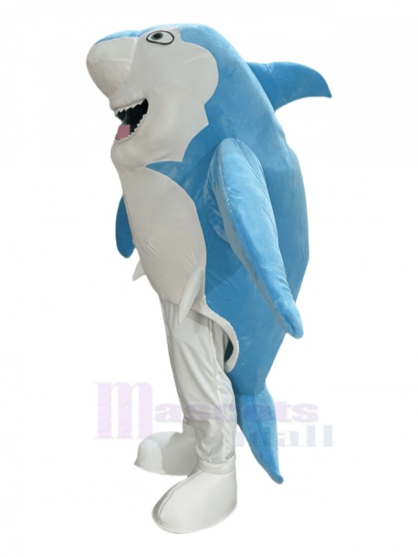 Shark mascot costume
