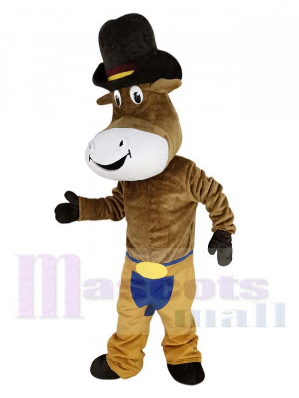 Cowboy Ox Cattle mascot costume