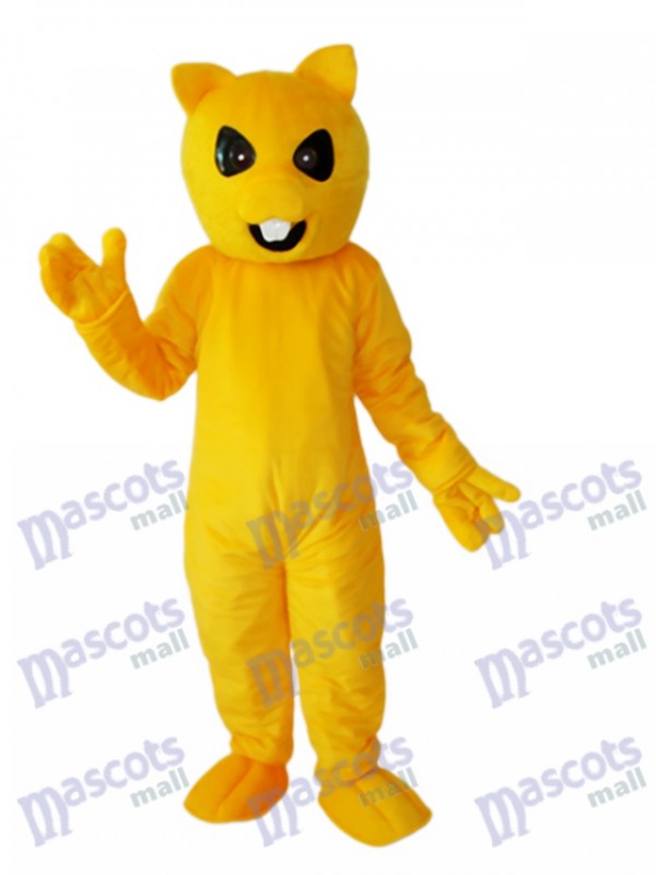 Yellow Squirrel Mascot Adult Costume