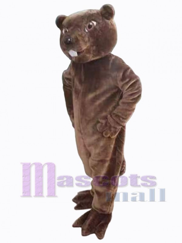 Beaver mascot costume