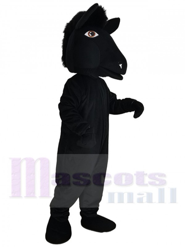 Mustang Horse mascot costume