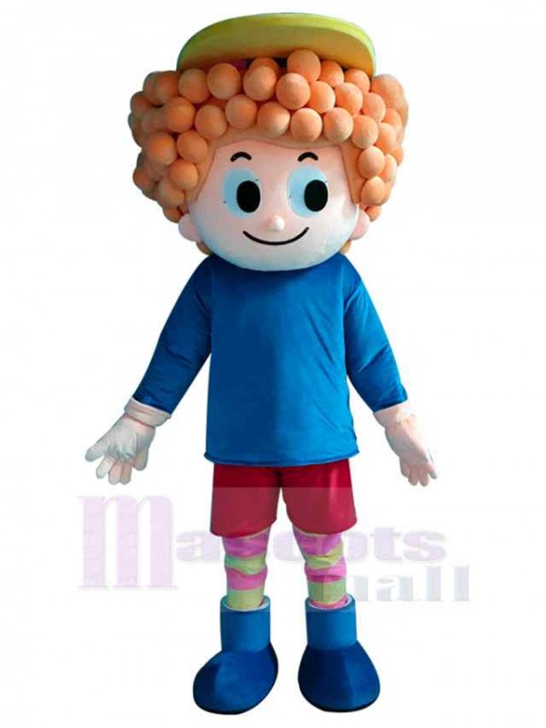 Boy mascot costume