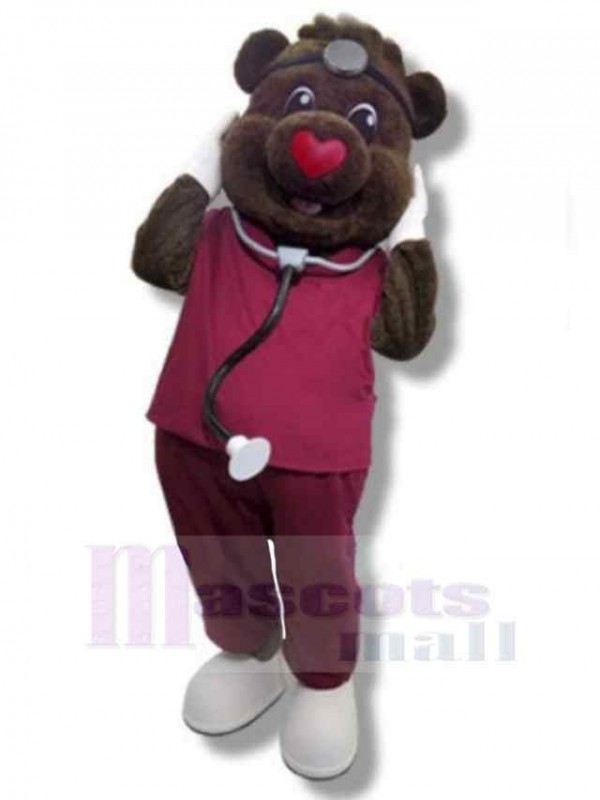 Bear mascot costume