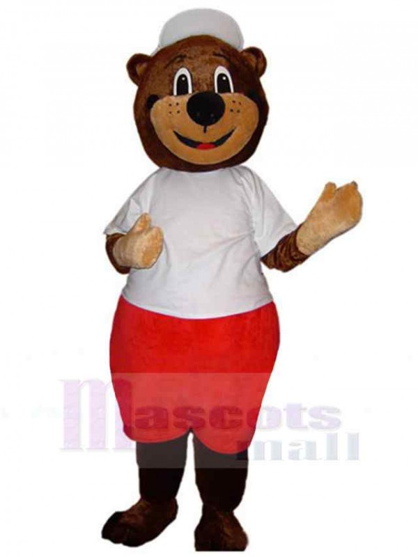 Bear mascot costume