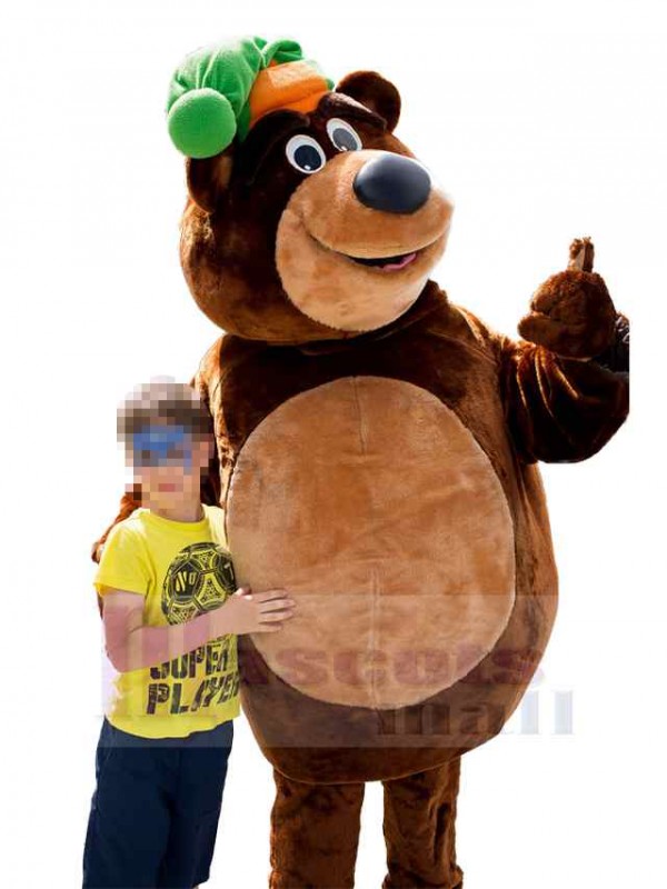 Bear mascot costume