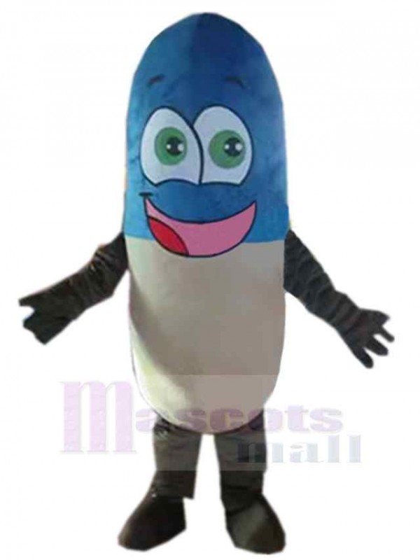 Pill mascot costume