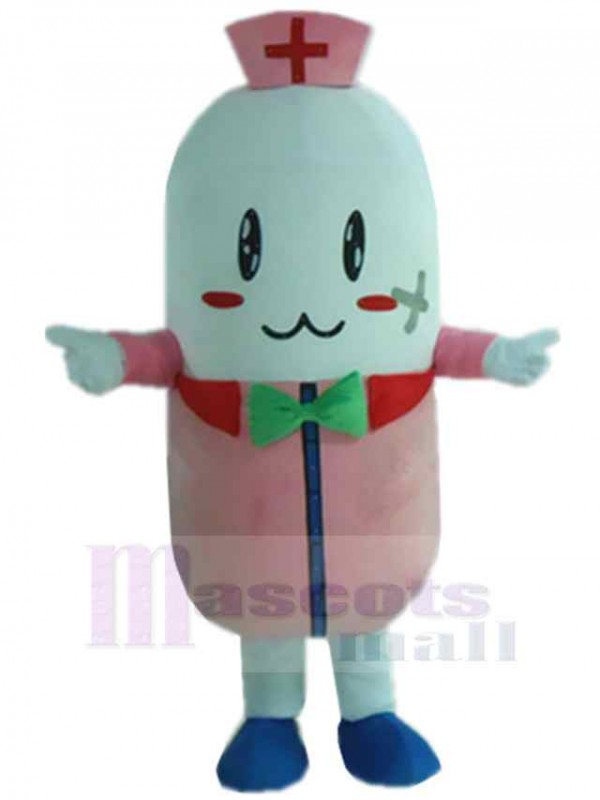 Pill mascot costume