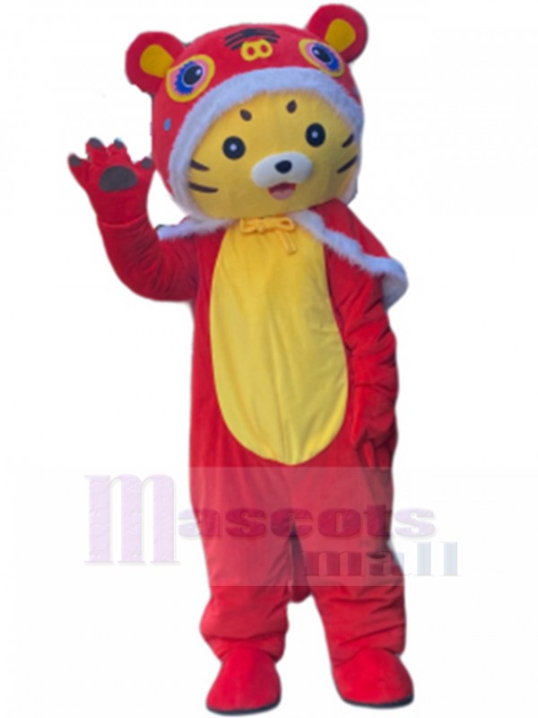 Tiger mascot costume
