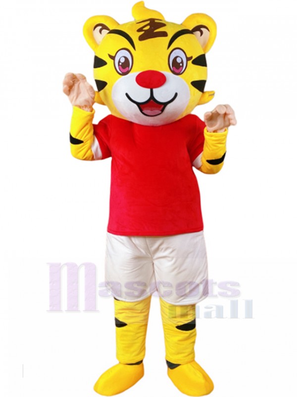 Tiger mascot costume