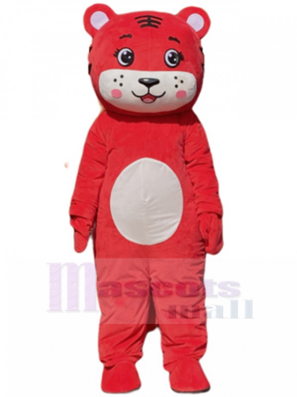 Tiger mascot costume