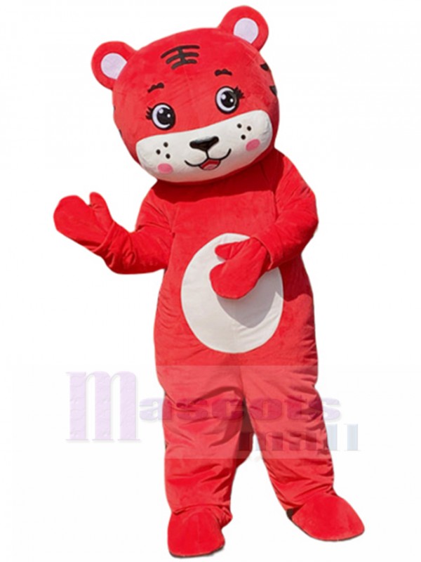 Tiger mascot costume
