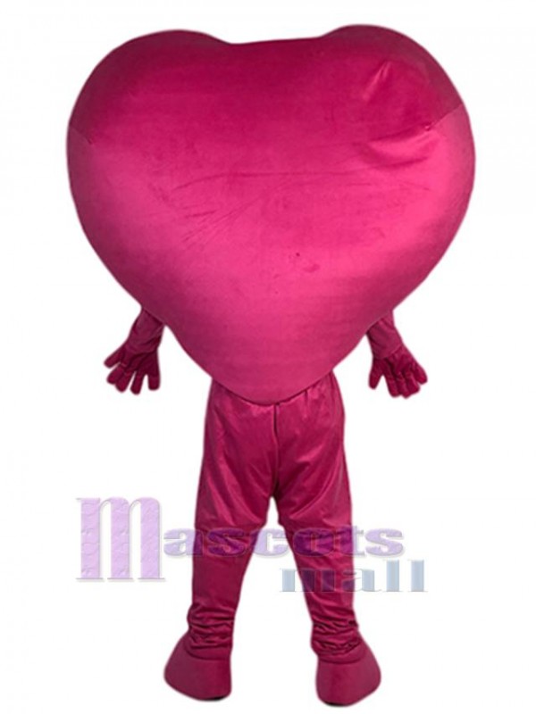 Heart mascot costume
