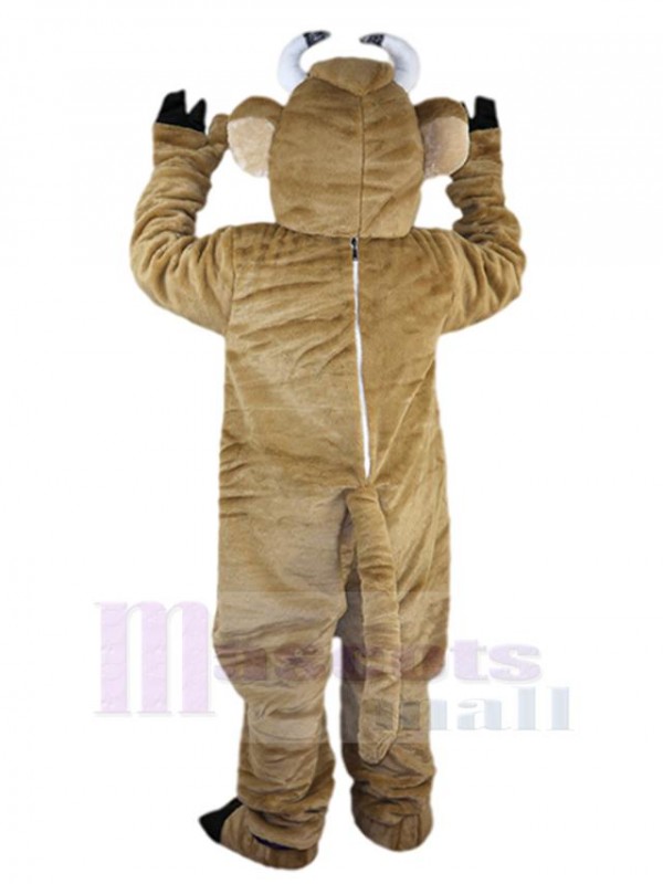 Bull mascot costume