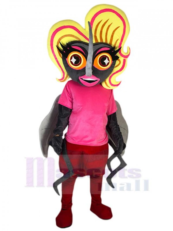 Mosquito mascot costume