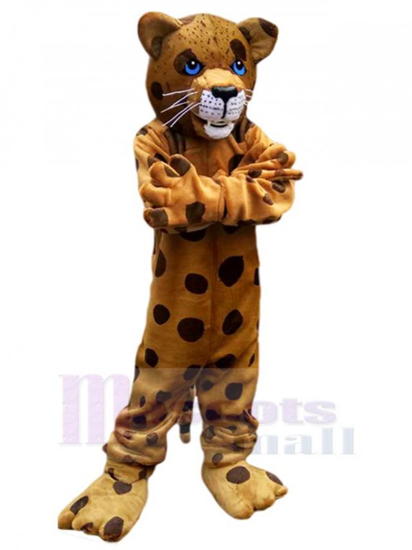 Leopard mascot costume