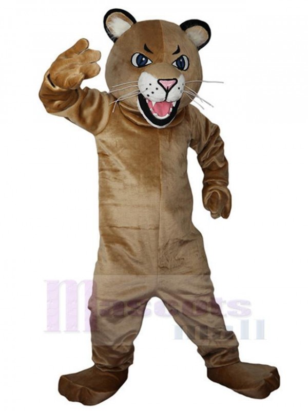Leopard mascot costume