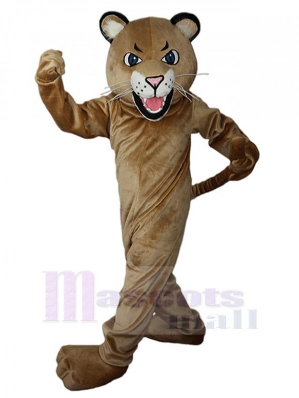 Leopard mascot costume