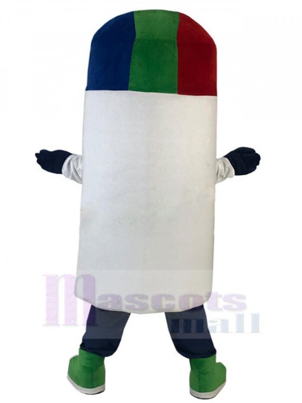 Pill mascot costume