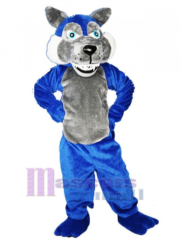 Wolf mascot costume