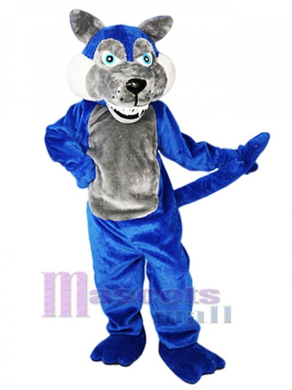 Wolf mascot costume