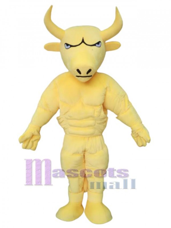 Bull mascot costume