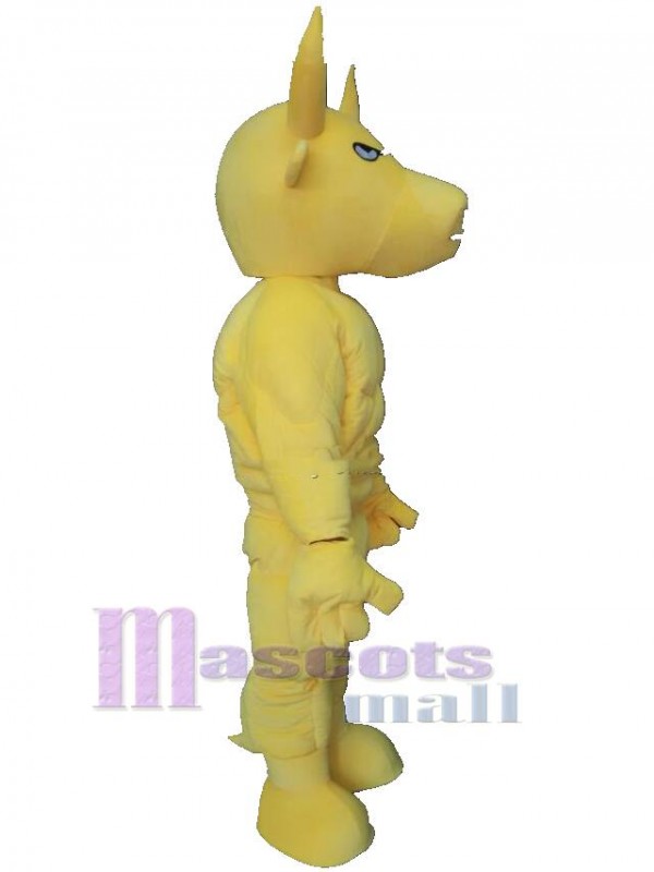 Bull mascot costume
