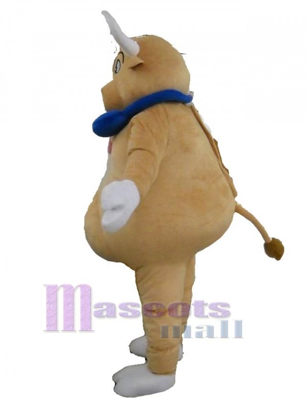 Bull mascot costume