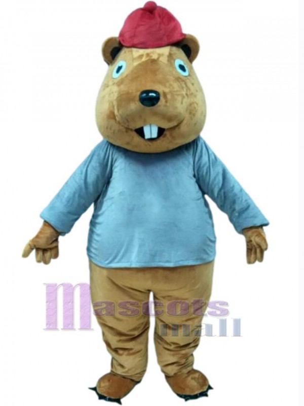 Beaver mascot costume