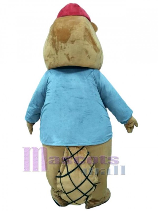 Beaver mascot costume