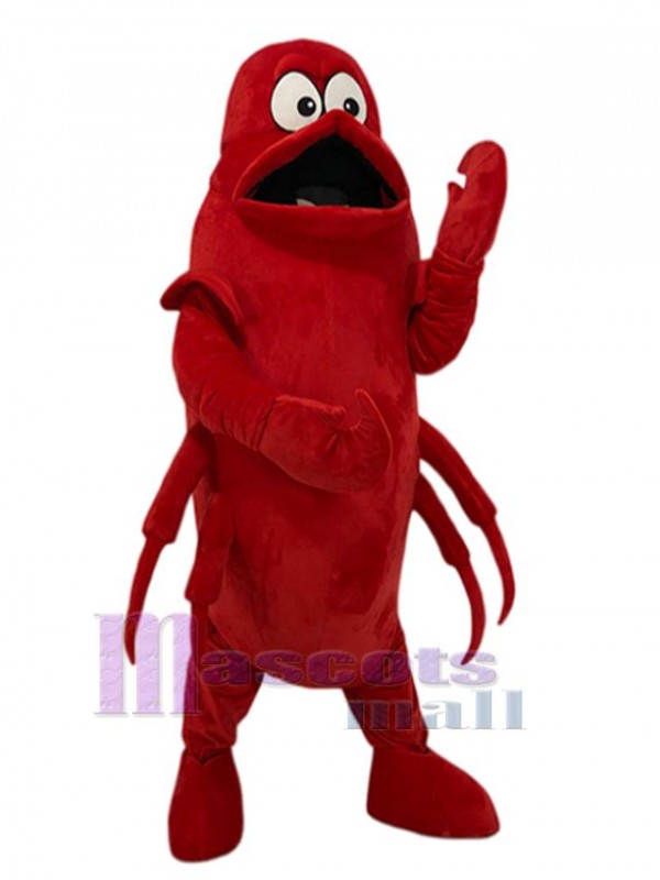 Lobster mascot costume