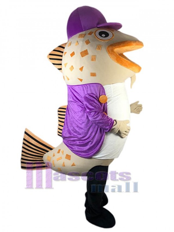 Fish mascot costume