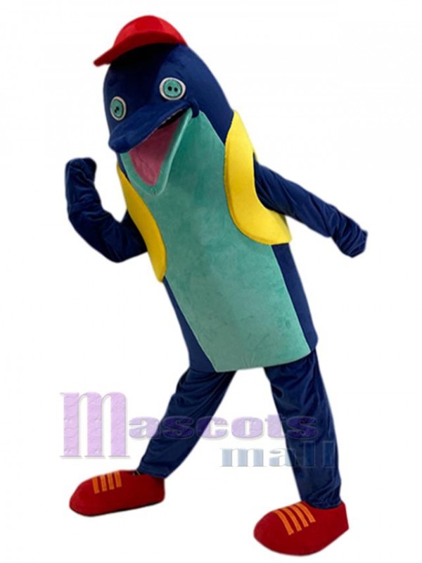 Dolphin mascot costume