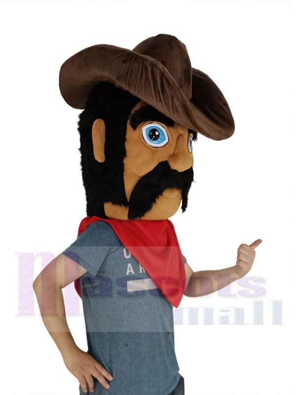 Cowboy mascot costume