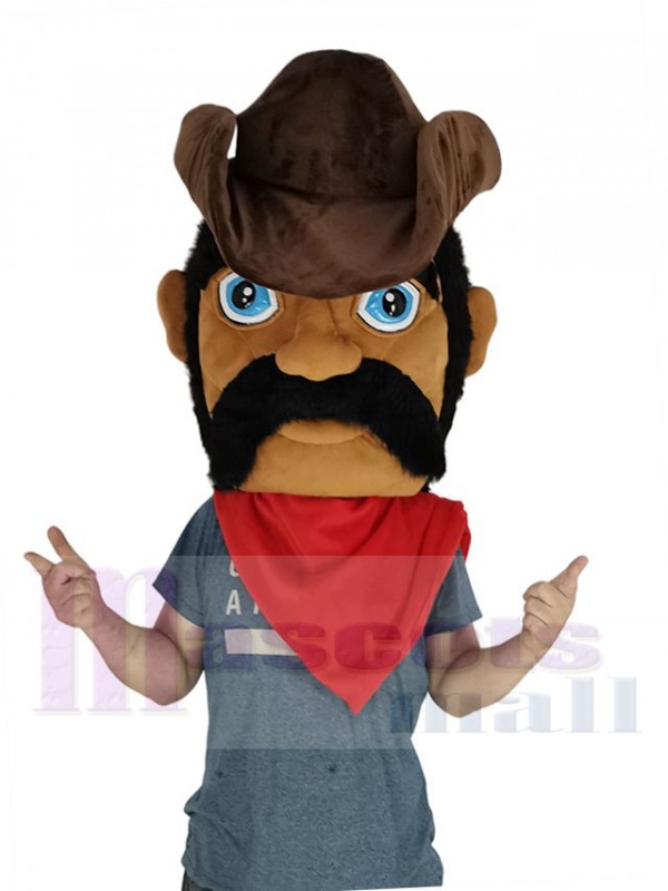 Cowboy mascot costume