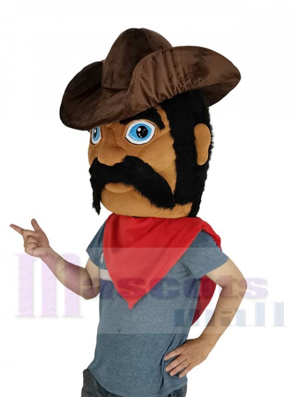 Cowboy mascot costume