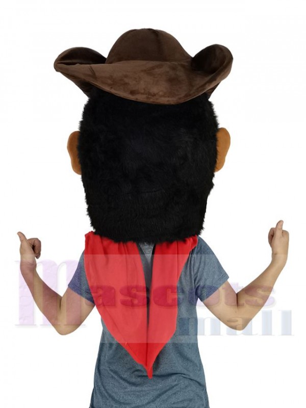 Cowboy mascot costume