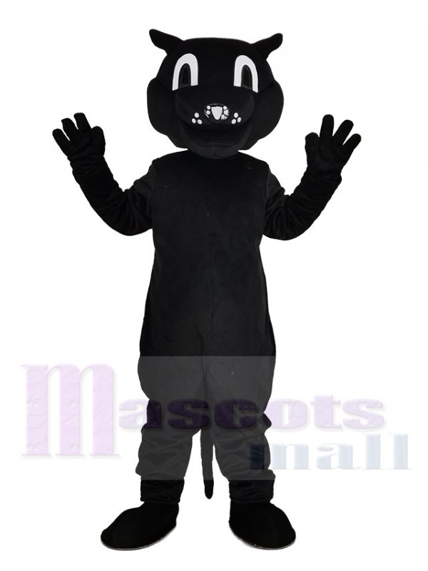 Funny Black Patrick Panther Mascot Costume Animal