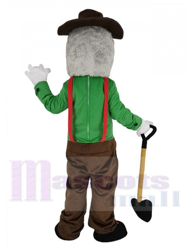 Miner mascot costume