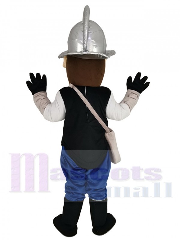 Conquistador mascot costume