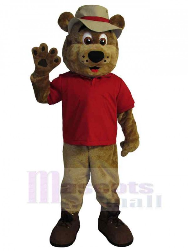 Bear mascot costume