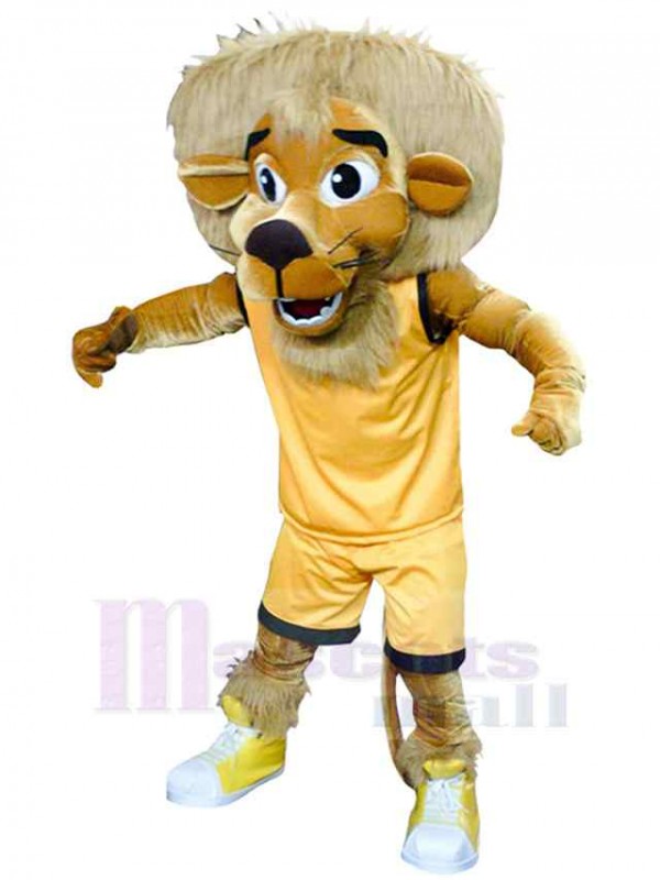Lion mascot costume