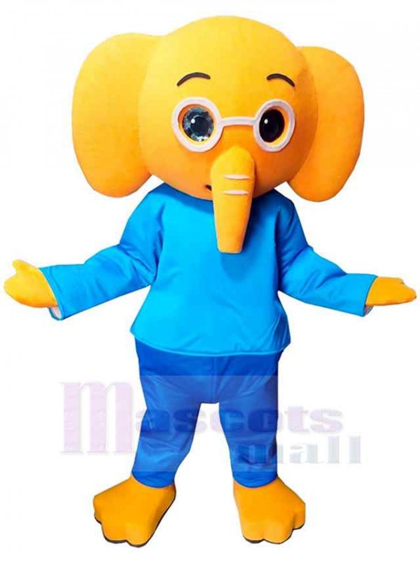Elephant mascot costume