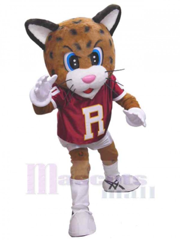 Leopard mascot costume