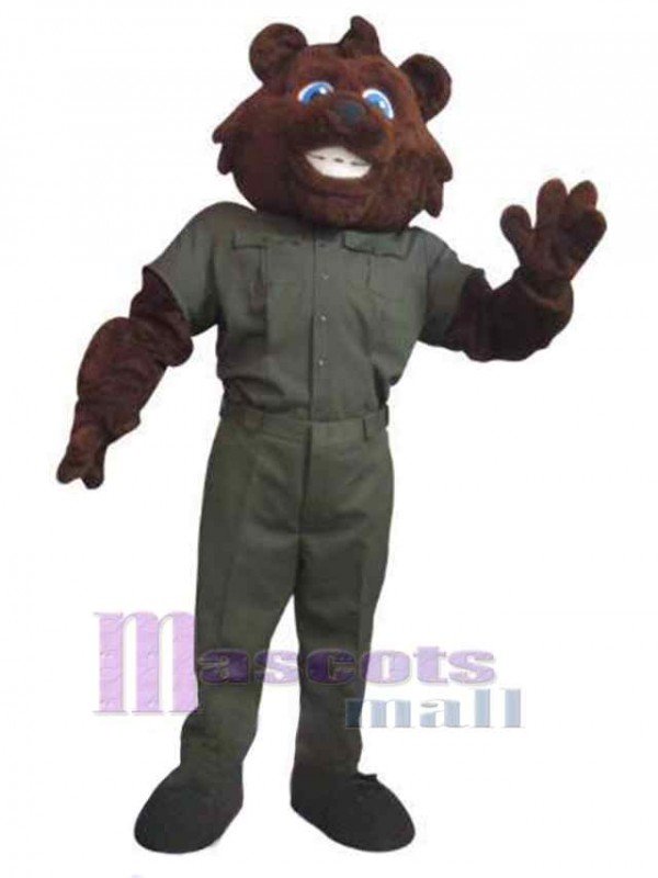 Bear mascot costume