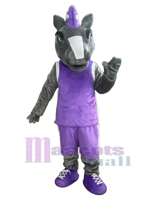 Mustang Horse mascot costume