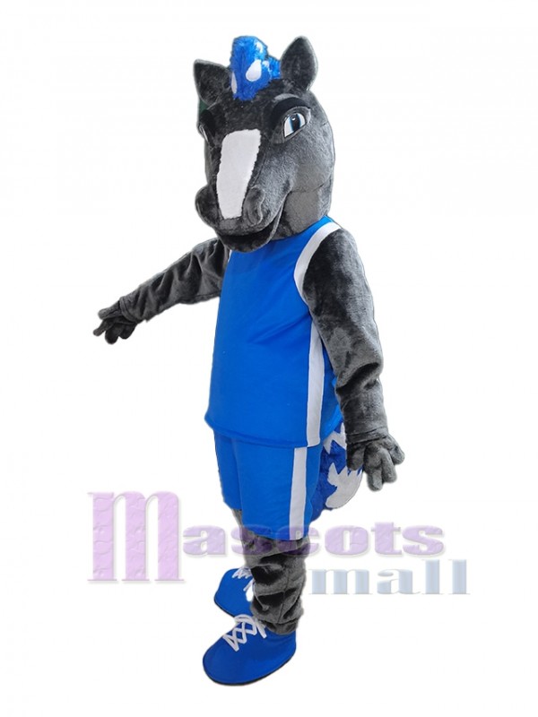 Mustang Horse mascot costume